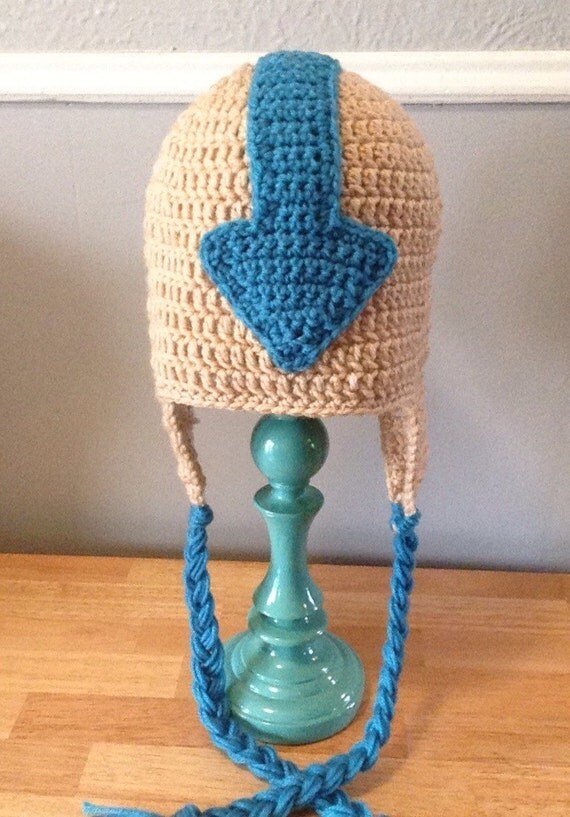 Ang Avatar the last airbender hat by CrochetMeNerdy on Etsy