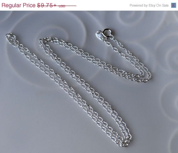 SALE Summer Sale Sterling Silver chain You Choose by KalanisGems