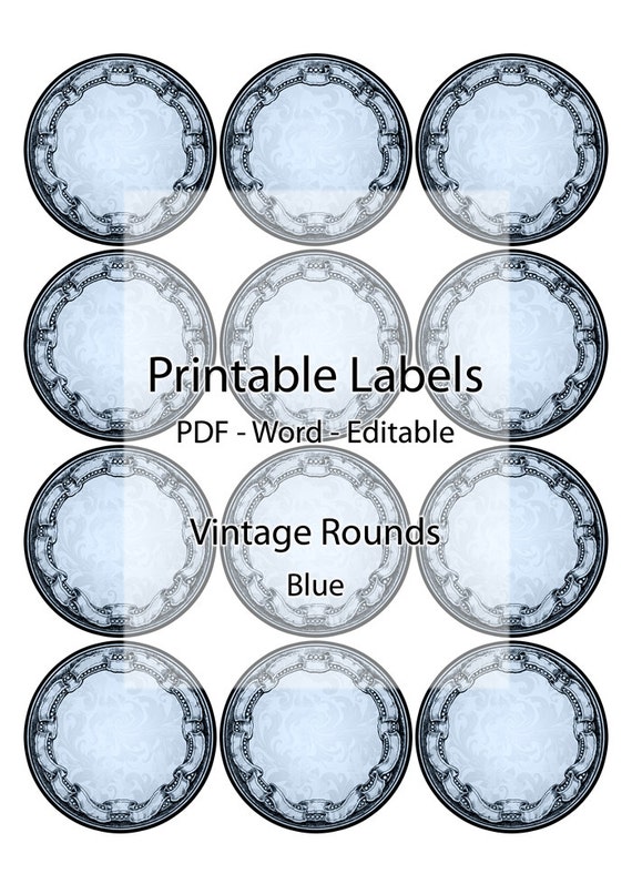 2007 word label templates lines