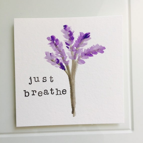 Just breathe painting
