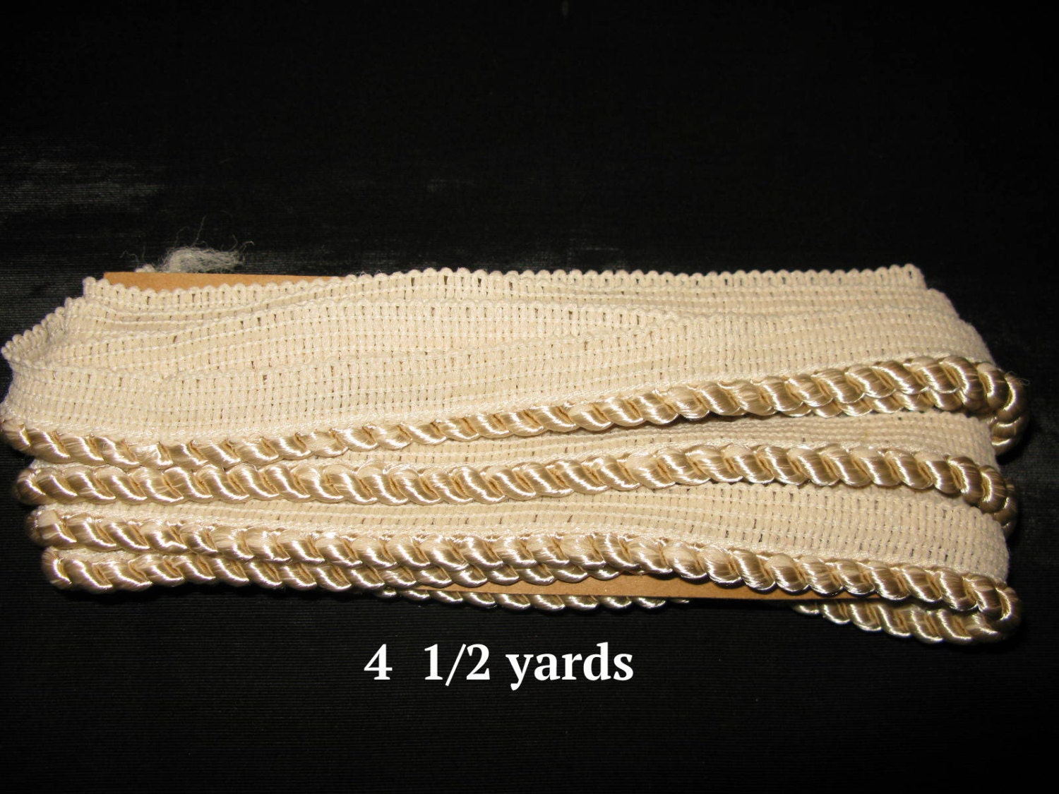 Upholstery Trim Satin Twist Cord by Ribbonsales on Etsy