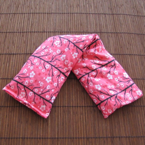 Cherry Pit Heating Pad Cherry Blossoms Microwaveable