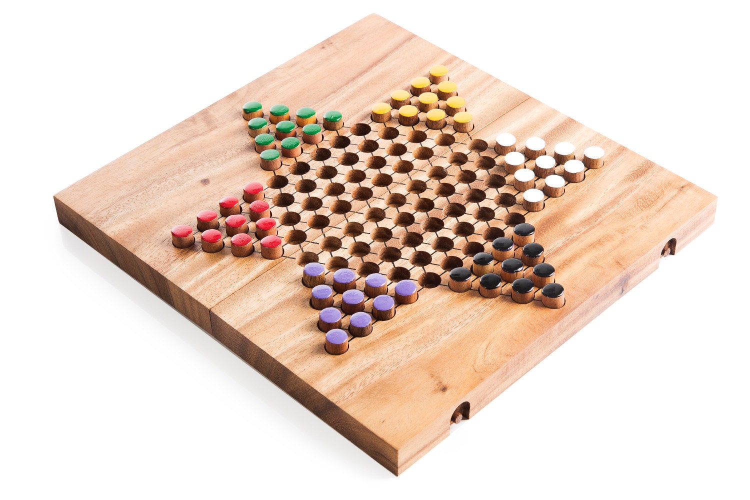 Chinese Checkers wooden board game wood board game