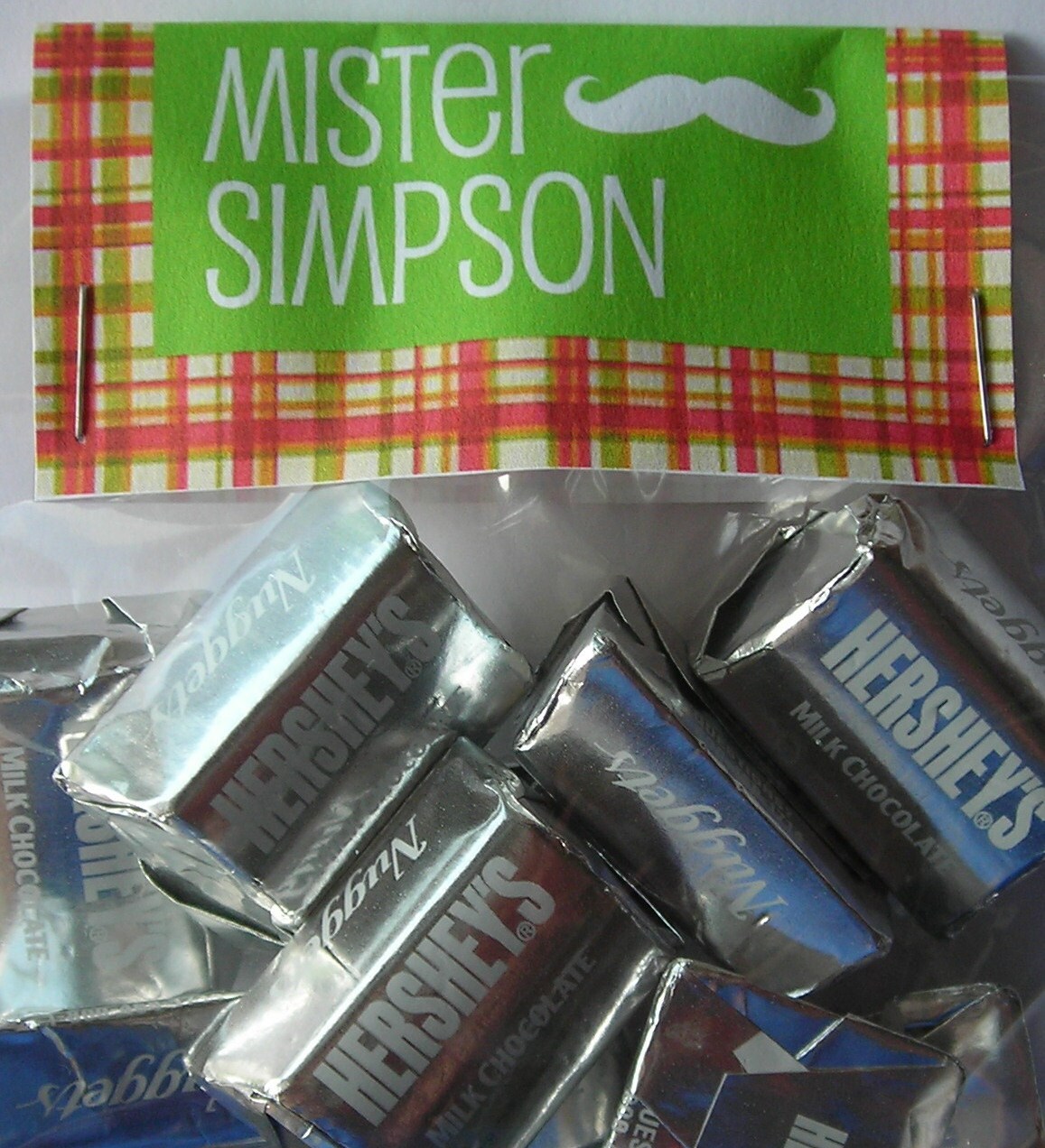 Personalized Wedding Favors 20 Candy Bag toppers and 20