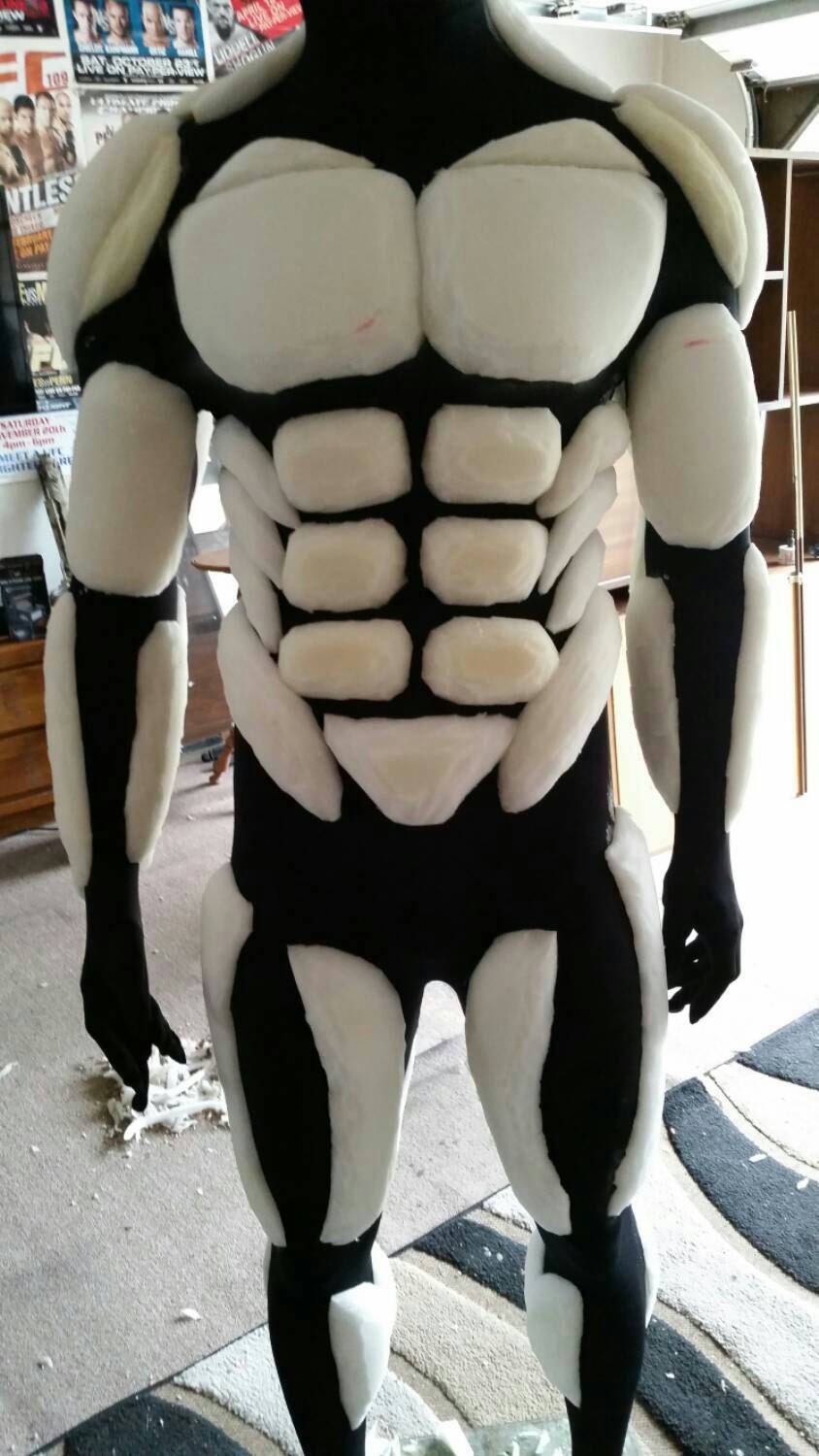 rubber muscles bodysuit