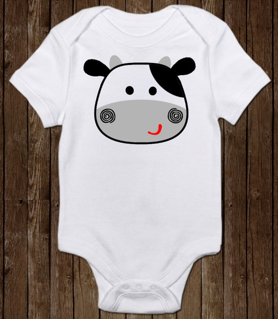 Baby Cow Baby Onesie