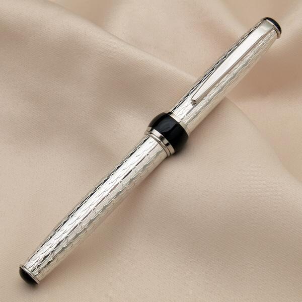 Handmade Fountain Pen Sterling Silver 925 Italian Pen by PensItaly
