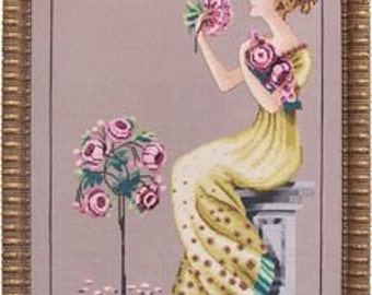 THE PEONY GARDEN Complete Stitching Materials