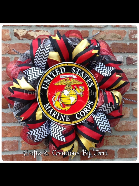 Items Similar To Marines Wreath Marine Corps Wreath