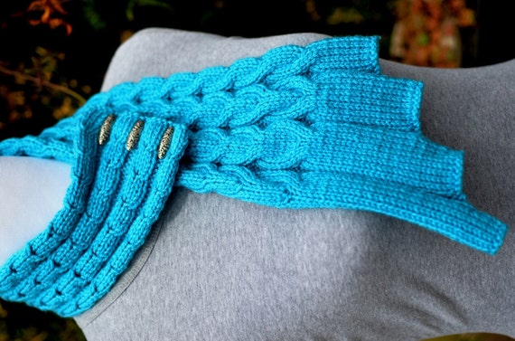 Knitting Pattern Only - Waterfall Cables Scarf from ...