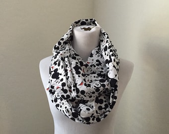 Mickey mouse scarf- now available in regular and infinity!
