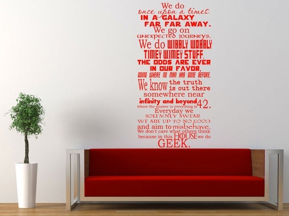 we do geek wall decal doctor who harry potter we do geek wall decal doctor who harry potter