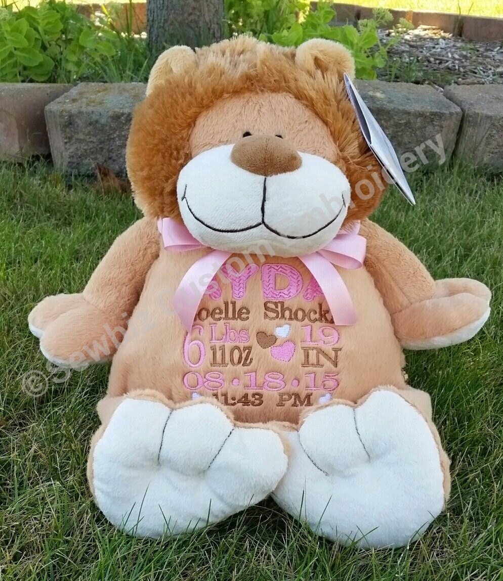 personalized stuffed animal with picture