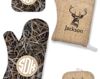 Personalized Mens Gift | Oven Mitt | Mens Gift | Gift for Him
