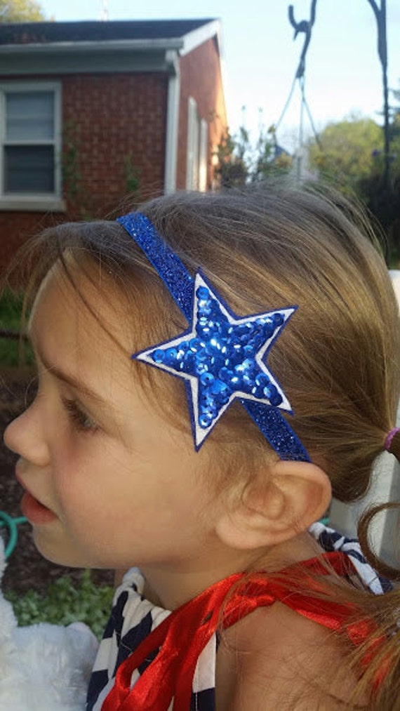 Dallas Cowboys Headband by DaBands on Etsy