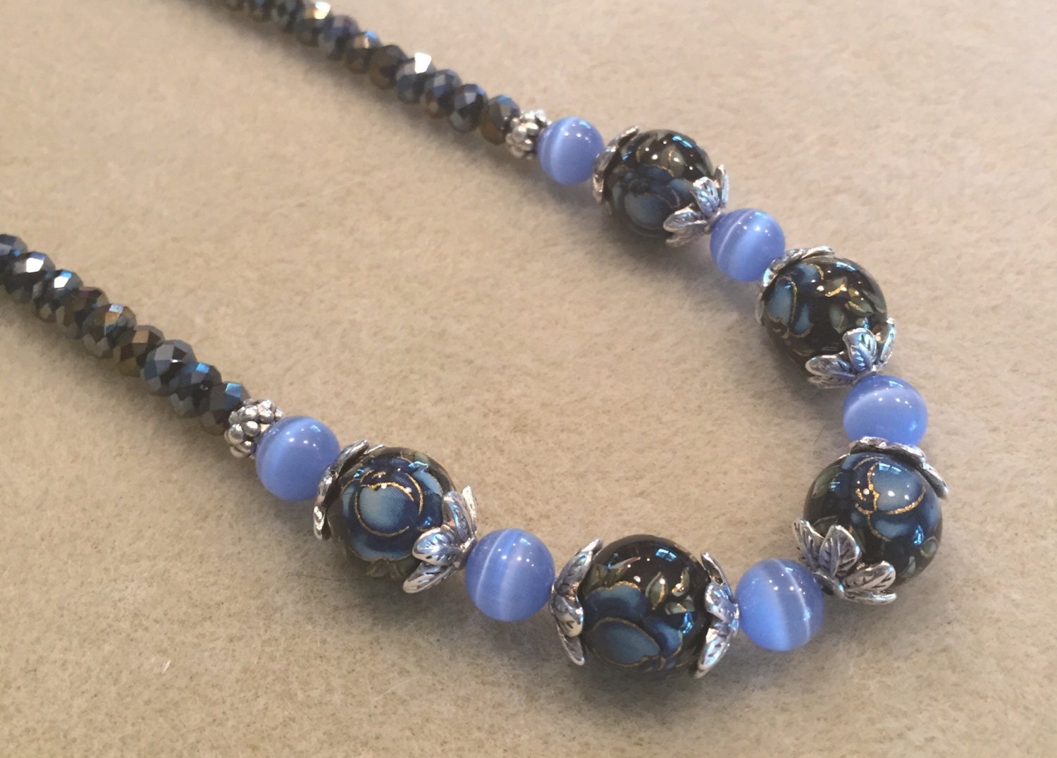 Japanese Tensha Bead Necklace