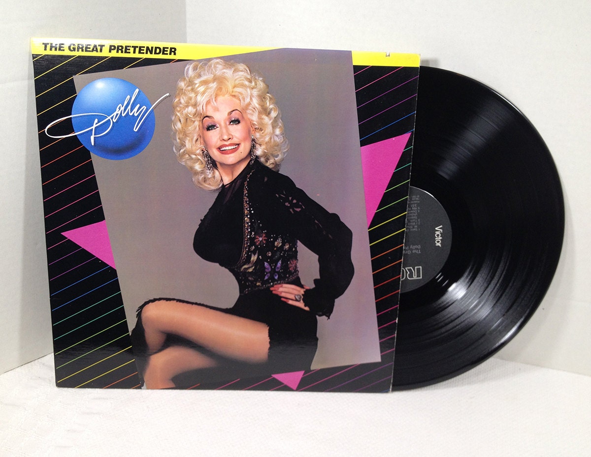 Dolly Parton The Great Pretender Vinyl Record Lp 80s Country