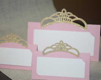 Princess party tent food, Princess tent food and place cards, Princess place cards