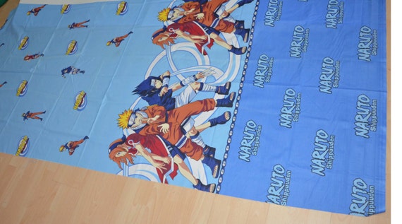 Japanese Anime Naruto Shippuden Cotton Fabric One Piece