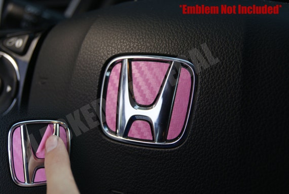 Honda civic steering wheel decal #6