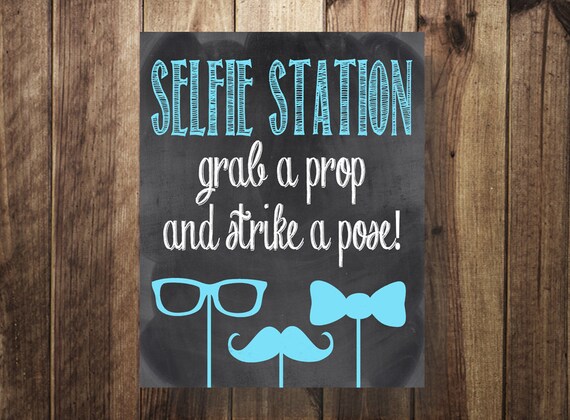 Baby Shower Selfie Station Printable Baby Boy Photo Booth Baby Shower Selfie Station Printable Baby Boy Photo Booth