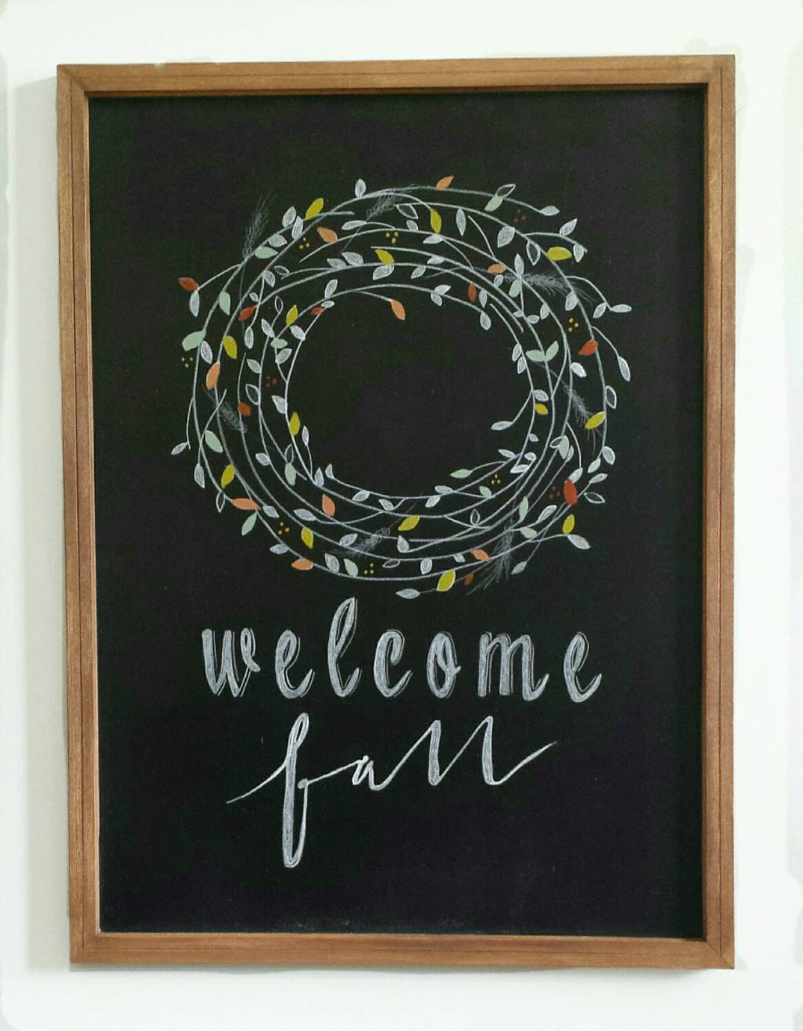 Fall Decorative Chalkboard HOME DECOR by deerandthyme