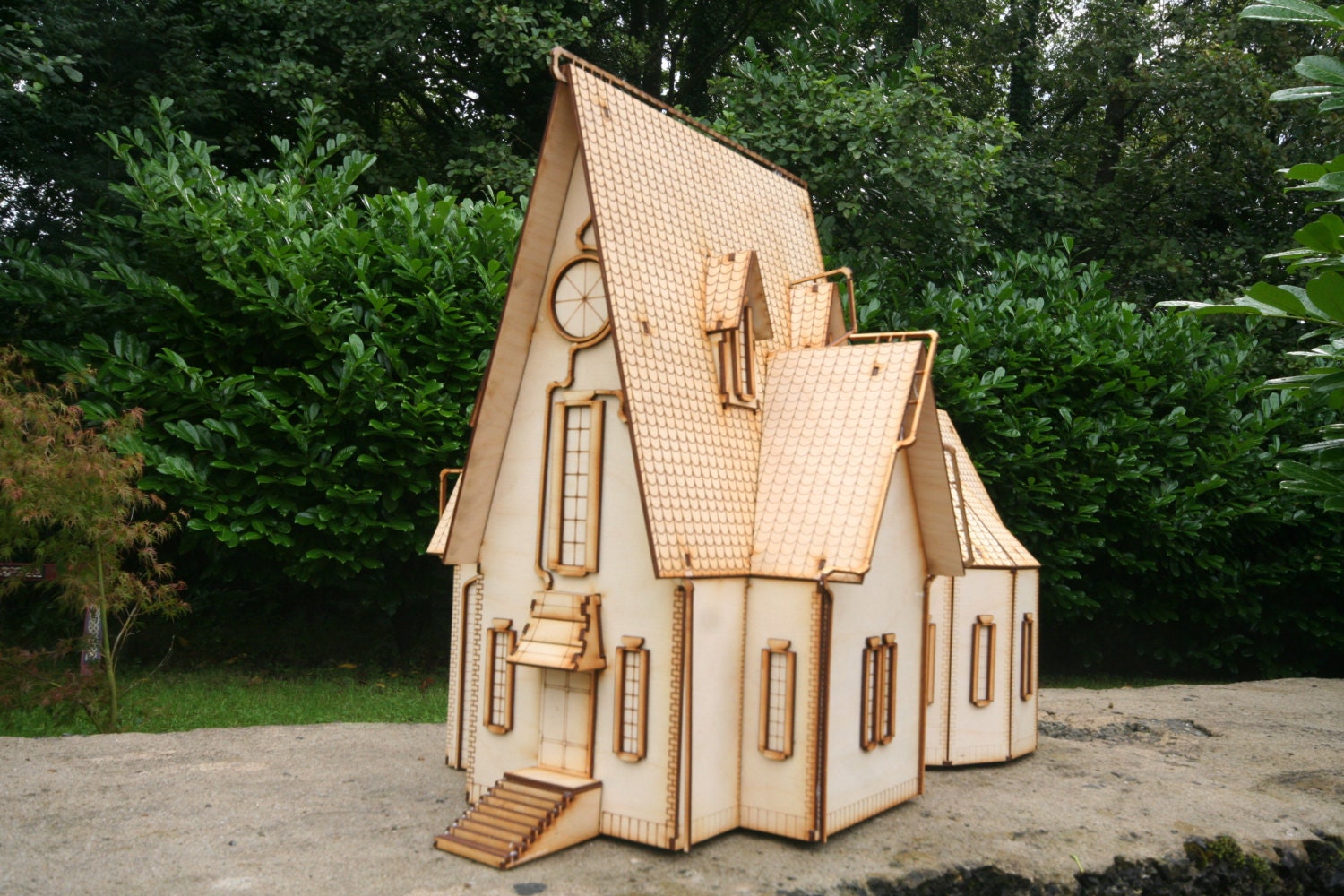 Minions Despicable me Gru's House 3mm Ply wood