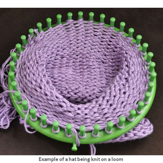 4 Loom Set, Loops & Threads Knit Quick Knitting Loom Set, Includes 4 Ro...