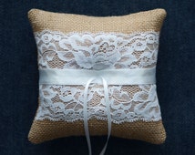 Pillows for ring bearer in wedding