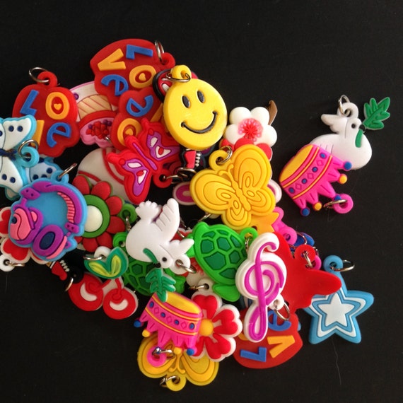 Rainbow loom poker chips
