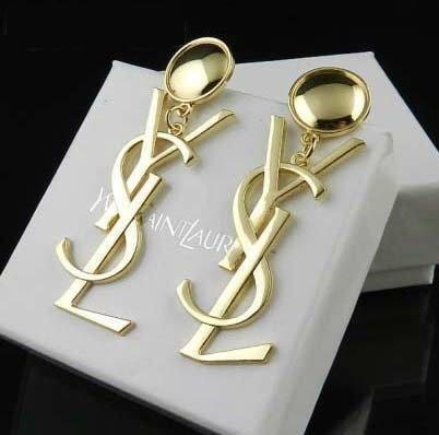 Fake Ysl Earrings 2025 www.alhudapk