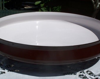 Dansk Kobenstyle Large 13" Paella Pan - Chocolate Brown