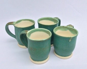 Weathered Bronze Mug Set