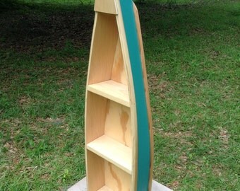 Canoe Shelf, Row Boat Shelf, Boat Shelves for Home Decor