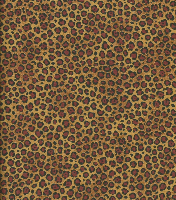 Beautiful Animal Print 100 Cotton Fabric You by Nelliepeppers