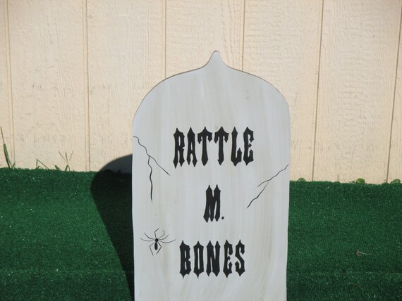 Tombstone Yard Sign