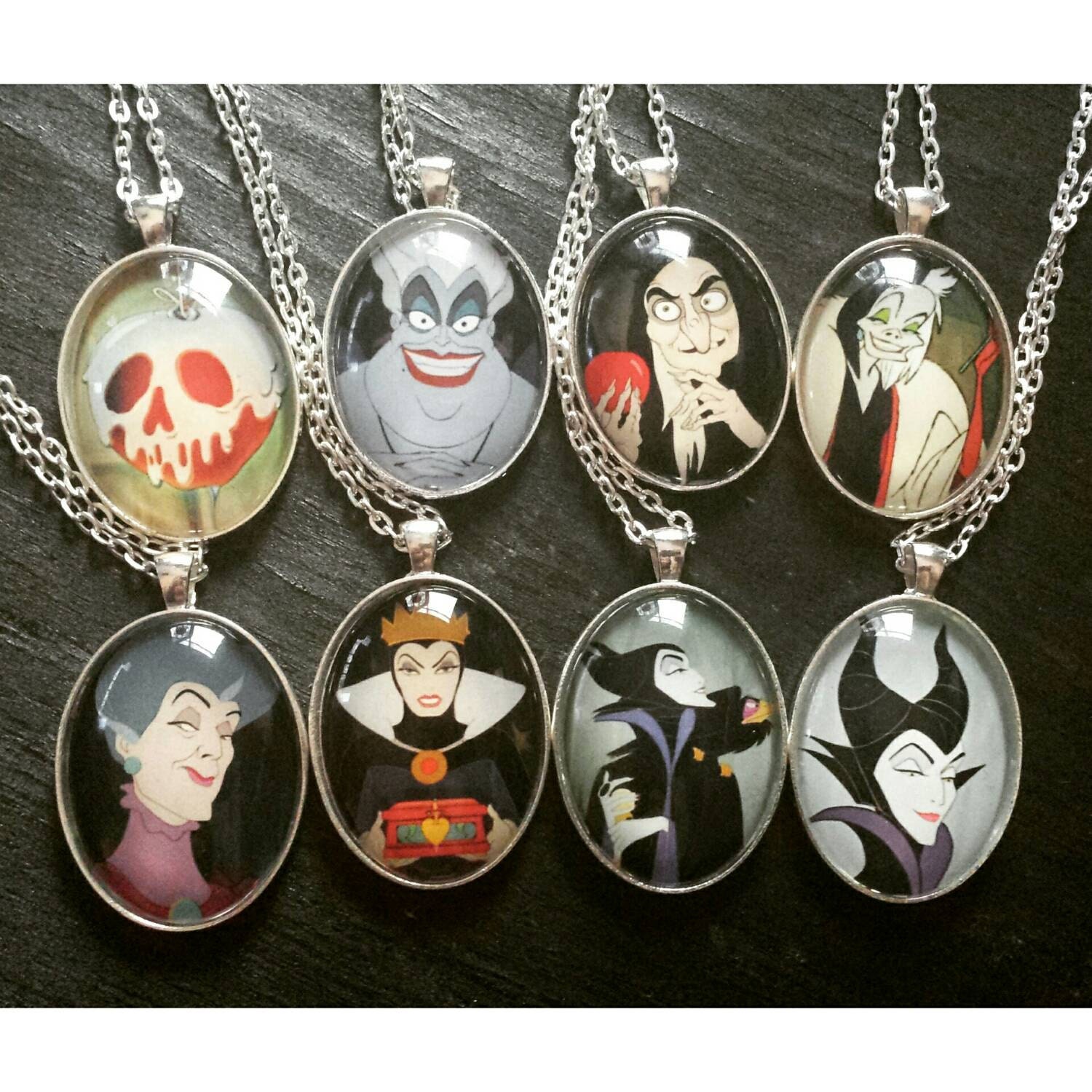 Large Villain Pendant Necklace