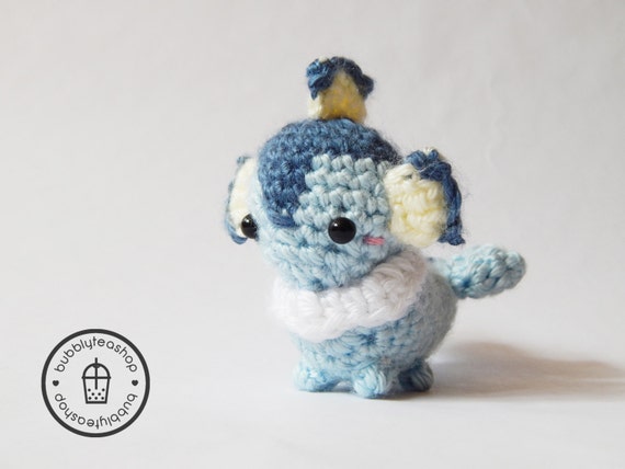 vaporeon keychain plush