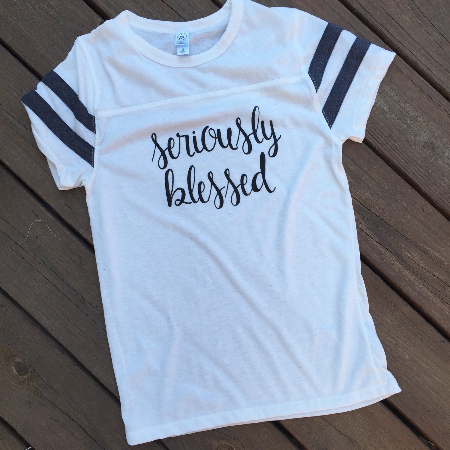 Seriously Blessed Football Tee.Unisex