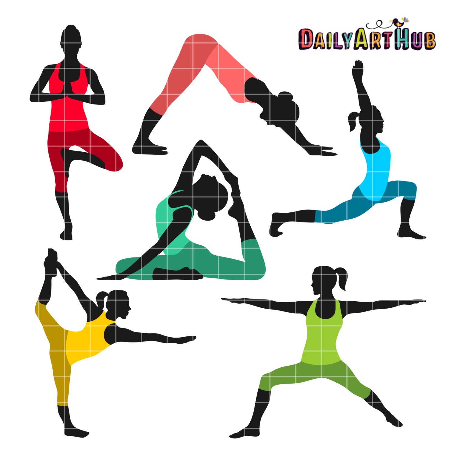 clipart of yoga poses - photo #22