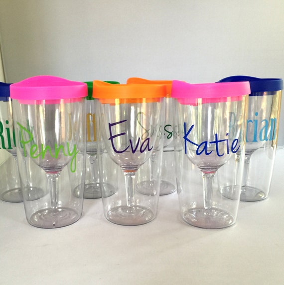 personalized wine cup