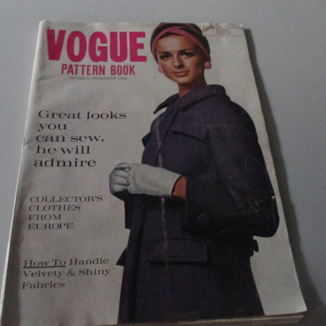 Vogue October/November 1966 Pattern Book