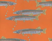 Fish - Original Fine Art Painting Illustration