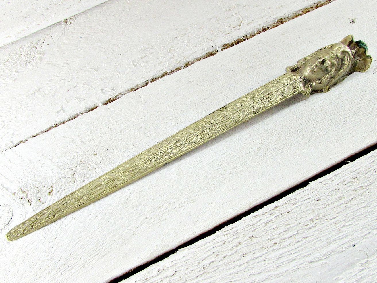 Vintage Sword Letter Opener INDIAN Brass Letter Opener Greek