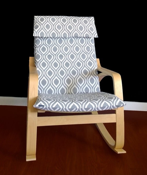 Tear Drop IKEA POÄNG Cushion Slipcover Indian Ikea Custom