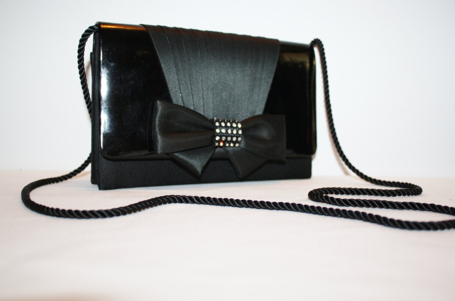 evening black purse