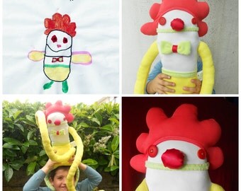 Custom Soft Doll | Design your own Zé Zezling! rag doll | Personalized Softie | Custom cloth doll | Draw your softie, plan his story id card