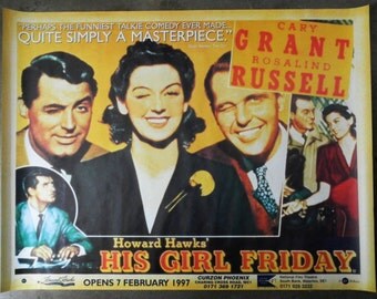 His Girl Friday ('97 Theatrical Re-issue)
