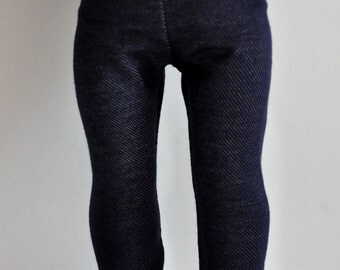 Denim Ankle Length Leggings Jeggings 18 Inch Doll Clothes made to fit dolls such as American Girl