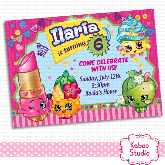 Persnickety image regarding free printable shopkins invitations Gratifying image pertaining to free printable shopkins invitations